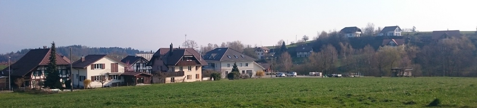 Blick auf das Gemeindehaus