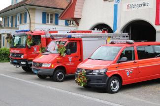 Fahrzeuge der Feuerwehr Lotzwil-Rütschelen